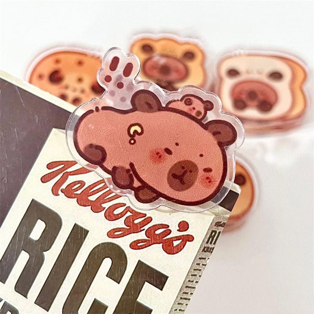 Канцелярские принадлежности Капибара держатель для заметок Школьные принадлежности Папка с мультяшными файлами Папка с изображением Новой морской свинки