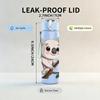 1PC Cute Koala On Eucalyptus Branch Print 750ml Color Plastic Sports Water Bottle Leakproof Flip Straw Lid Suitable for Sports Office Home Use