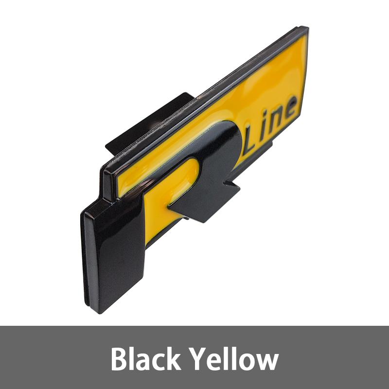 2026 Hot For VOLKSWAGEN VW 3D Metal R Line Logo Rline Badge Car Front Grille Emblem Stickers for Volkswage Polo Passat B5 B7 Gol