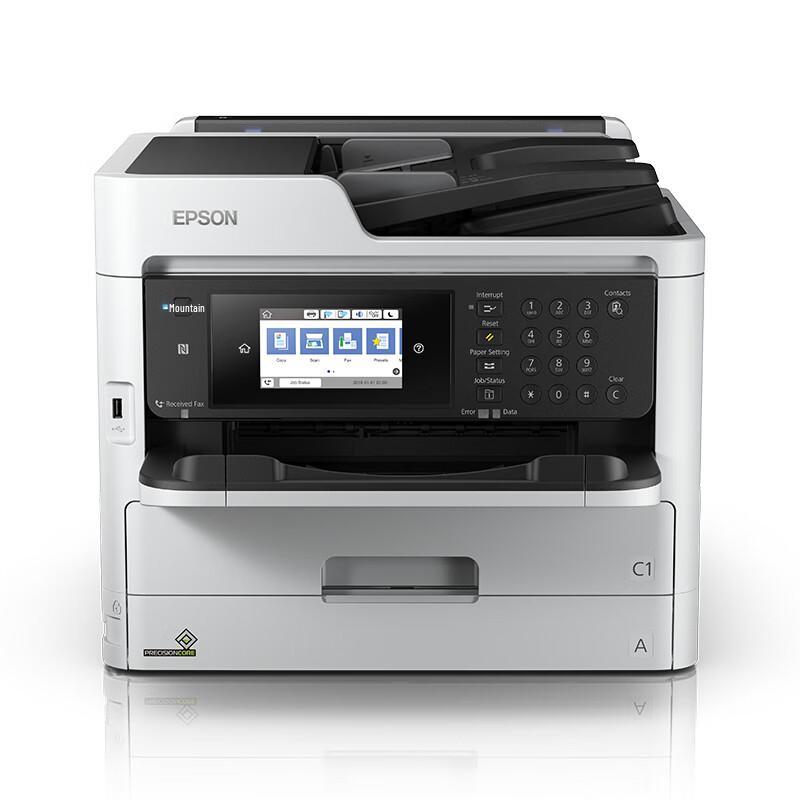 Epson WorkForce Pro WF-M5799a A4 Black & White Inkjet MFP CN plug (adapter included)