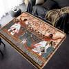 Древний Египет Египетский Напольный Ковер Детская Комната Спальня Украшение Балкон Противоскользящий Дверной Коврик Гостиная Отель Декор Коврик