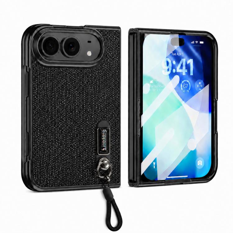 Invisible Holder Integrated Film Phone Case with Wrist Strap