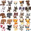 LPS CAT Rare Littlest Pet Shop Toys Stands Short Hair Kitten Dog Dachshund Collie Spaniel Great Dane Original Bobble Head Toys