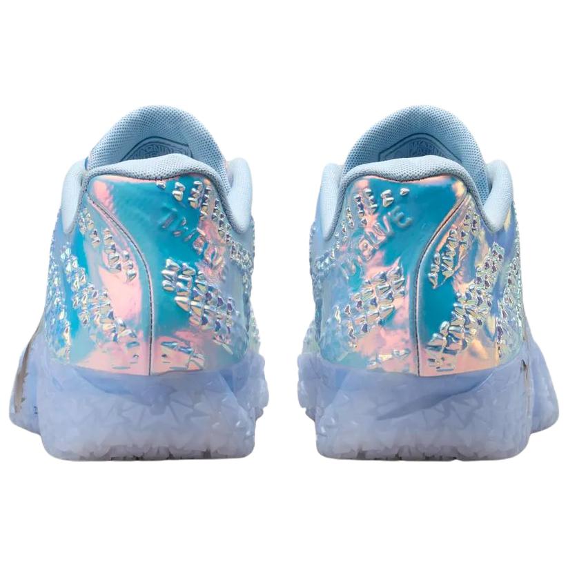 Nike Ja 3 Morant III LX EP Предупреждающая этикетка Удобная посадка Баскетбольные кроссовки Мужские кроссовки Ледяно-голубой IB6510-400