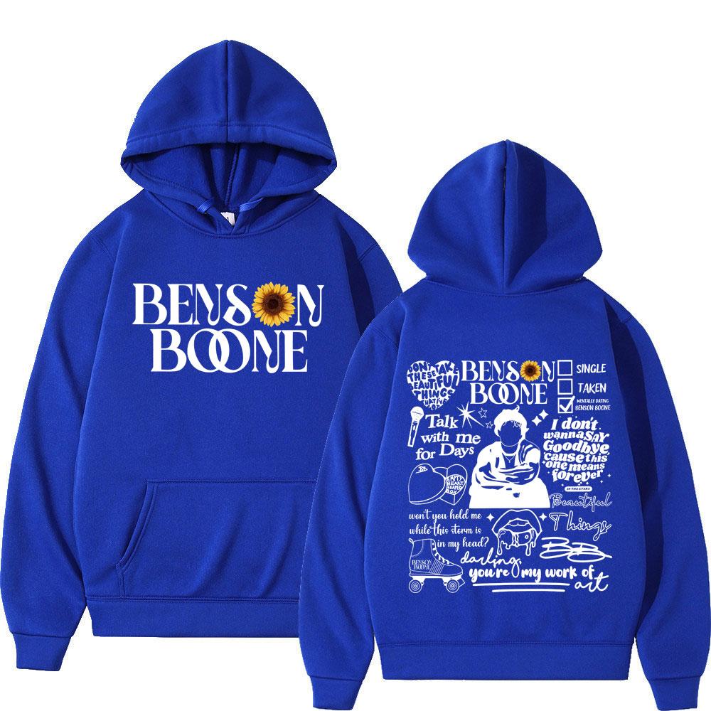 Худи Benson Boone American Heart Tour 2025 Мужские Женские Модные Хип-Хоп Худи Подарок для Фанатов Оверсайз Винтажные Футболки