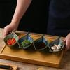 Керамическая тарелка-лист Десертная тарелка Тарелка для закусок Фруктовая тарелка Соусница Тарелка для дегустации Тарелка для приправ Тарелки для маринованных овощей Поднос