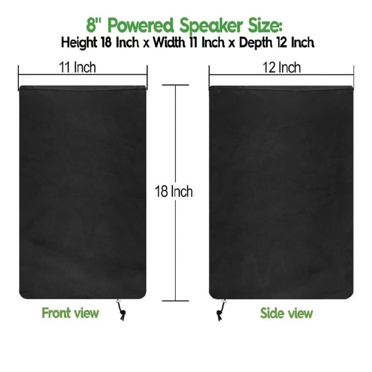 Универсальный чехол для акустических систем с УФ-покрытием и усиленной прошивкой, предназначенный для использования на открытом воздухе.
