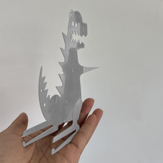 Подставка для хот-догов в виде динозавра Забавная форма динозавра Подставка для сосисок для гриля Инструменты для барбекю для пикников на открытом воздухе, кемпинга, вечеринок