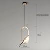 Nordic Magpie Bird LED Cord Подвесные светильники для спальни, черные, серебристые, подвесные светильники, люстра, лампа для дома, AC85-265V