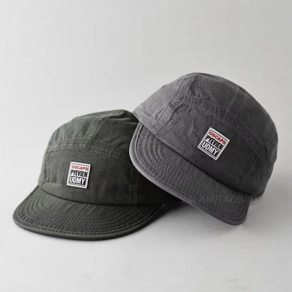 Пятипанельные кепки с козырьком, плоским козырьком, кепки в стиле "Dad Hats", ретро-спортивные кепки, унисекс