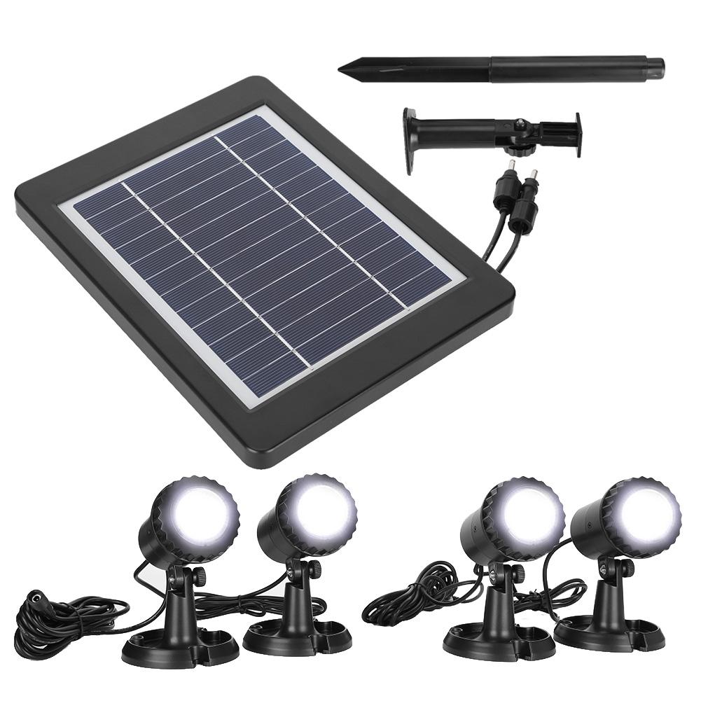 Аквариумная солнечная панель для зарядки аквариумов проекционный свет для внутреннего двора пруда бассейн