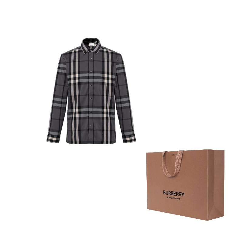 Burberry Рубашка в клетку 80733981