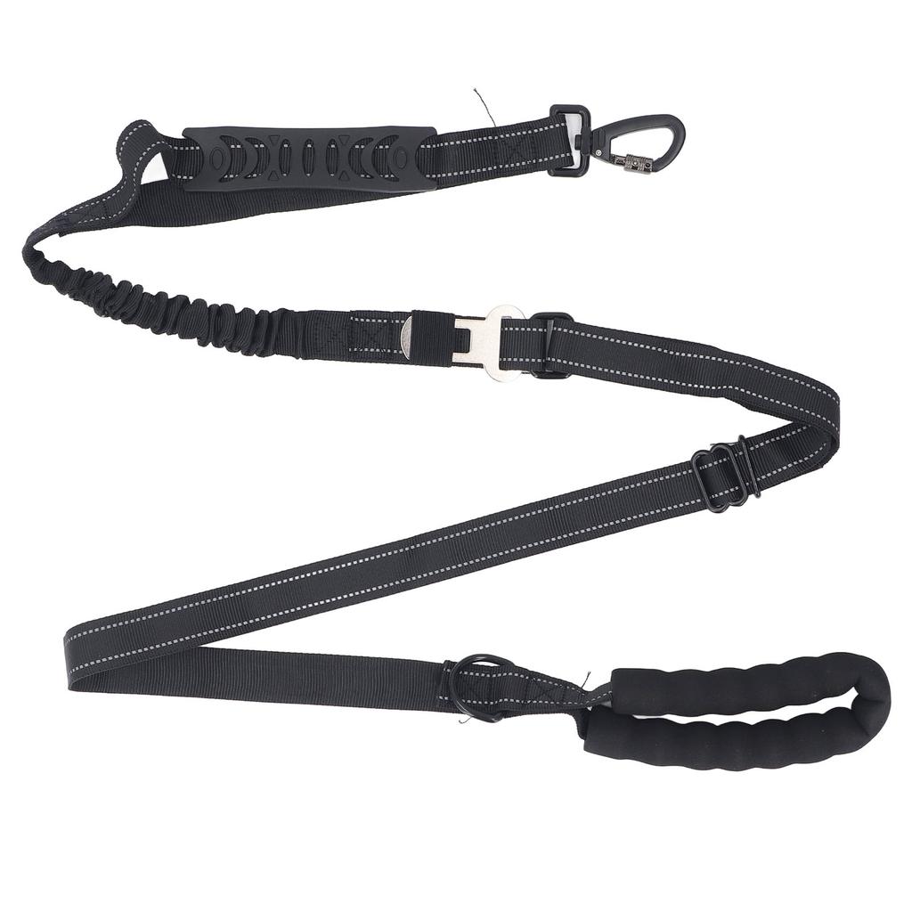 Поводок для собак повышенной безопасности, нейлоновый светоотражающий эргономичный ремень, надежное крепление, автомобильный ремень безопасности, для домашних животных, собак