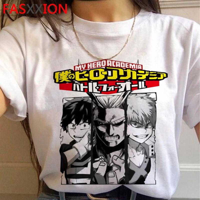 my hero academia bakugou todoroki boku no hero bnha t-shirt t shirt feUnisex tumblr aesthetic clothes harajuku kawaii