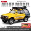 1:Масштаб 1:24 Внедорожник LC80 Металлическая модель автомобиля Литая игрушка Украшение Подарок Сувенир Коллекционный Изысканные настольные украшения Рождественские подарки