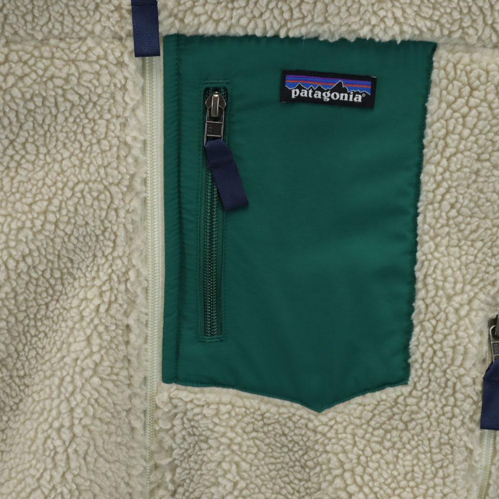 patagonia Outdoor 23056FA16 Classic RetroX Fleece jacket S Ivory Bore Men's Used