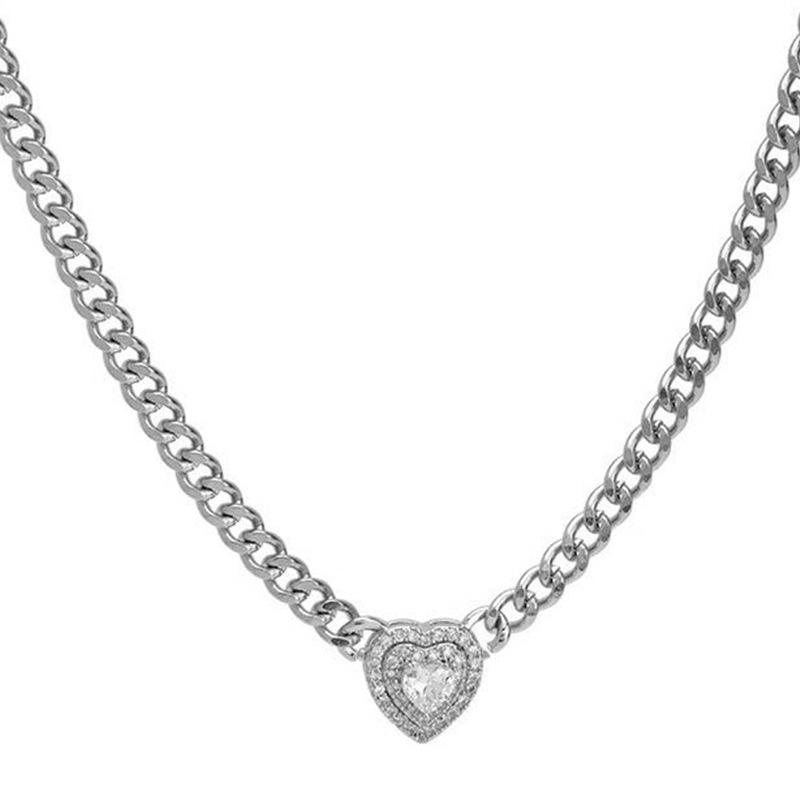 Цепочка Love Collarbone из титановой стали Love, многослойное ожерелье, ювелирное украшение, ожерелье Best Friend