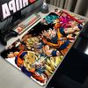 Mouse Pad DBZ Rug rubber table Large Gamer xxl Desk mat Computer keyboard gaming accessories carpet Dragon Ball Z mousepad