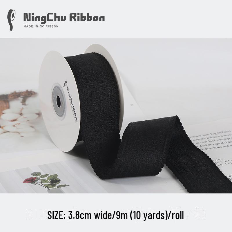 4 см хлопковая кружевная лента с пузырьками и жемчугом для самостоятельной упаковки подарков и бантов ручной работы