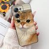 For Infinix Hot 30 5G Elegant Butterfly Cat Printed Phone Case For Infinix Hot30 5G X6832 Black Silicone Soft TPU Cases Bumpers
