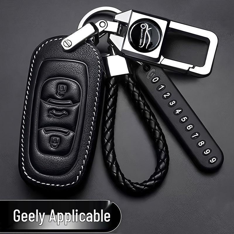 Чехол для ключей Geely для автомобилей Emgrand, Binyue, Xingyue L, Boyue, Xingrui, GS, Vision X6, X3