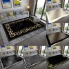 Washable Modern Area Rug Luxurious Geometric Carpet for Living Room Bedroom Machine Washable Rug Non Slip Non Shedding Floor Mat