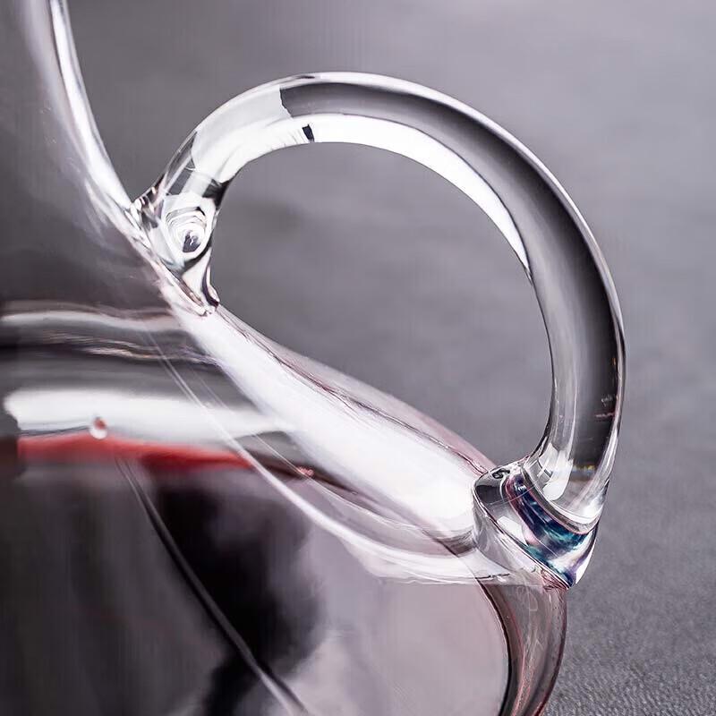 Стеклянный винный декантер Зеленое яблоко XXJQ05