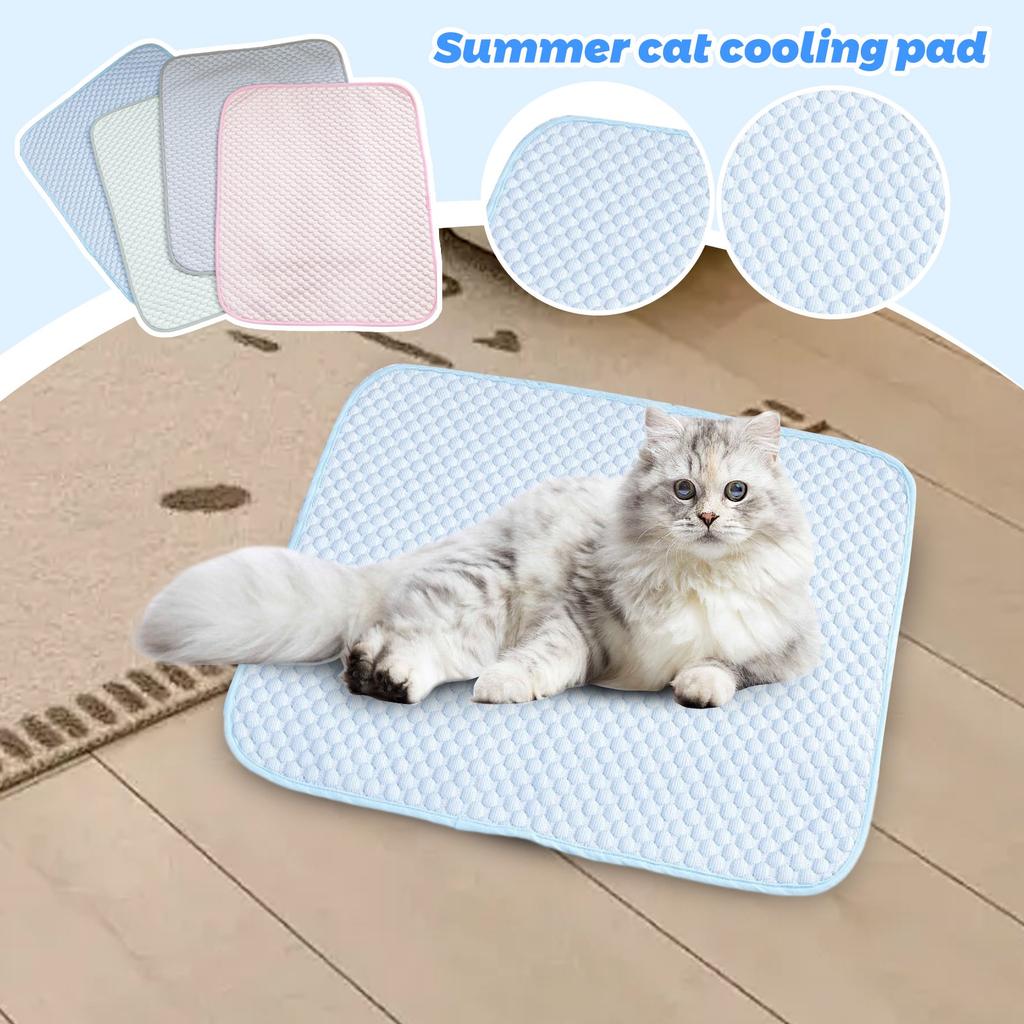 Pet Mat Cold Pet Mat Cat Dog Sofa Mat Ice Silk Breathable Pet Mat Dog Ice Mat