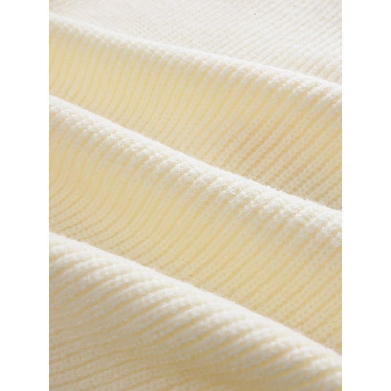 Модный короткий свитер-пуловер с большим отворотом женский весенне-осенний новый японский свободный свитер сверху свитера