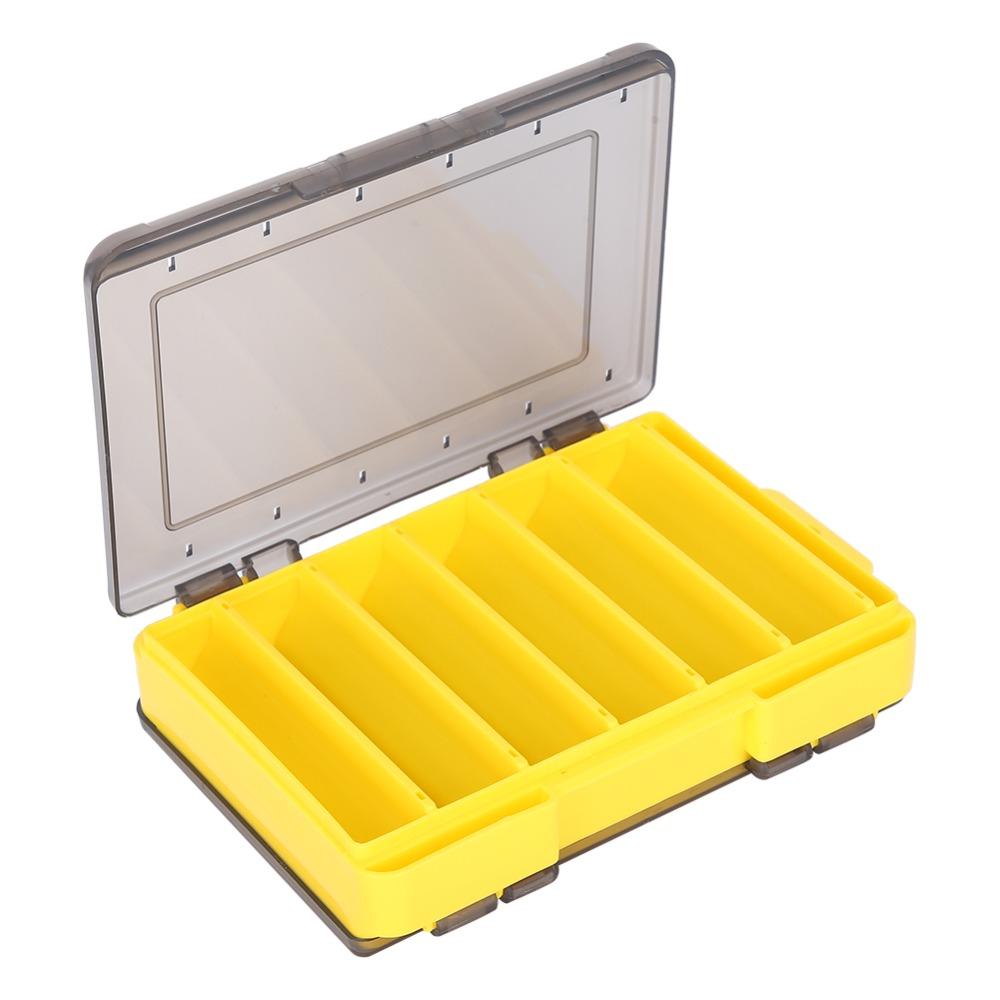 2PCS PP Lure Tackle Box 12 Slots Fishing Lure Tackle Box Fishing Lure Box  Fishing Lures Storage