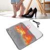 Double-Side Heated Foot Warming Mat 2 In 1 Foot Heating Cushion Electric Foot Heating Pad  Office