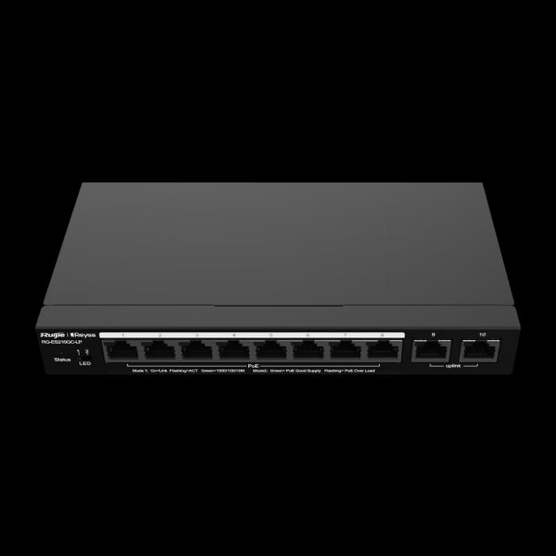 Ruijie 10-Port Gigabit Layer 2 Managed PoE Switch
