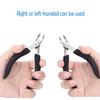 Wide Toenail Clippers for Thick Toenails or Overgrown Toenails Large Professional Toenail Clippers Long Handle for Easy Grip Leather Safe Storage