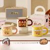 Креативный персонализированный подарочный набор Кружка керамическая Офисный подарок Чашка для кофе Чашка для воды Чашка для завтрака для пары