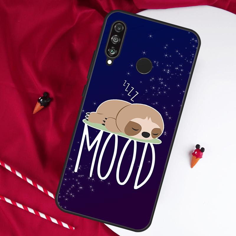 Ленивец Для Huawei Nova 12i 11i 8i 12s 9 10 SE Y90 Y60 Y70 Y72 Y61 Y91 P20 P30 P40 Lite P60 Pro Чехол
