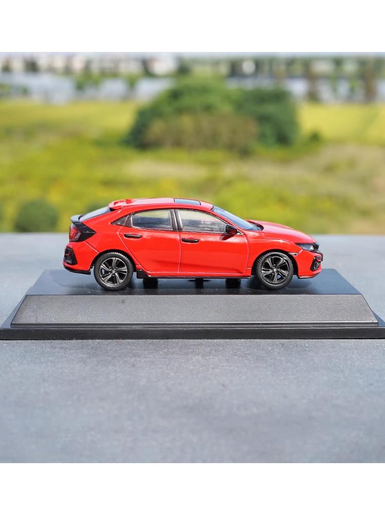 1:43 Оригинальная модель Honda Civic 2020 года Модель Civic 2018 года Civic 10-го Поколения Имитация сплава Модель Коллекция Игрушки Дисплей Подарки