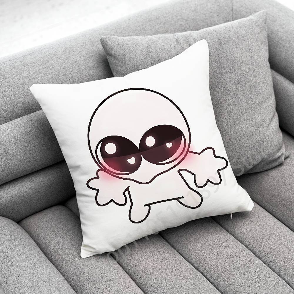 Cartoon Funny TBH Creature Throw Pillow Case For 45*45cm 40cm 30cm 50cm 55cm Square Home Pillowcase Case