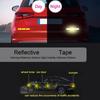 10PCS Warning Car Reflective Sticker Body Decoration Sticker Reflective Film