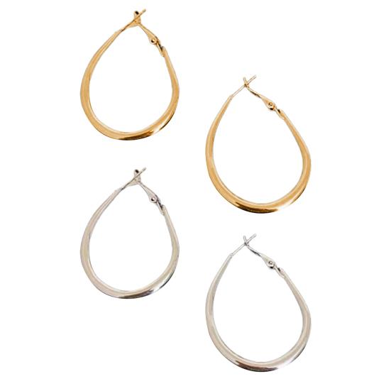 1 пара женских сережек-колец в преувеличенном стиле, большие серьги-кольца, гладкая поверхность, однотонные, легкие висячие серьги, украшения для клубной вечеринки