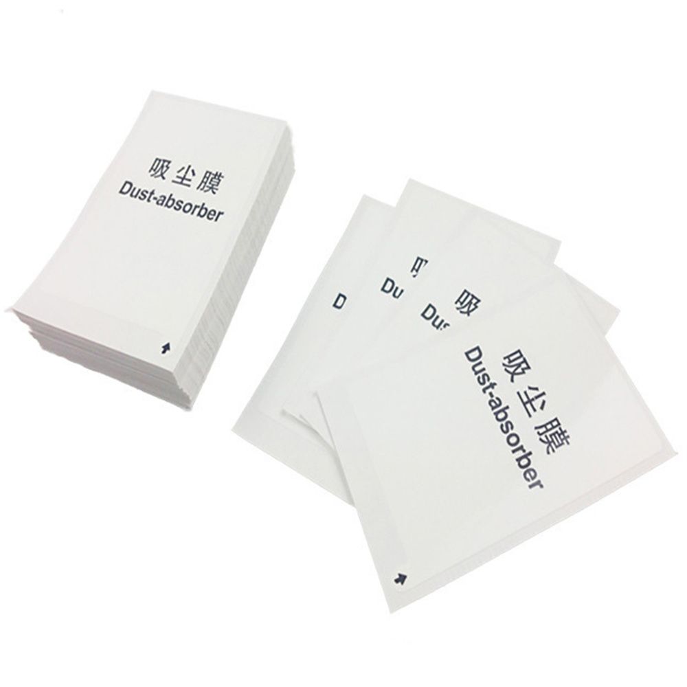 Tempered Glass Cell Phone Dust Absorber Screen Cleaning Tool Dust Papers Dust Removal Sticker