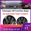 2026 Горячее Для VOLKSWAGEN VW 2 шт. Передний и Задний Значок Для VW Golf 6/Golf 7/Golf 7.5/Golf 8 Не Влияет на ACC Модифицированный Черный Значок F