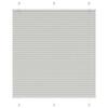 VidaXL Store Plissé Light Grey 120x100cm Fabric Width 119.4cm, Window Pleated Blind, Accordion Blind, Pleated Blind of 4015334
