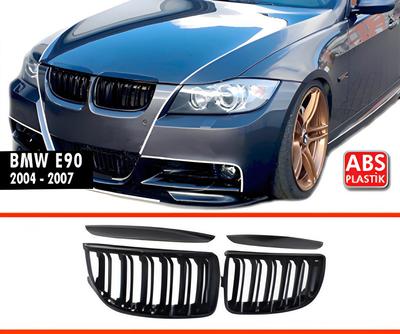 Ноздри M-Look (для E-90/91, 2005-2008, черный глянец) для BMW 3 серия E-90/91/92/93