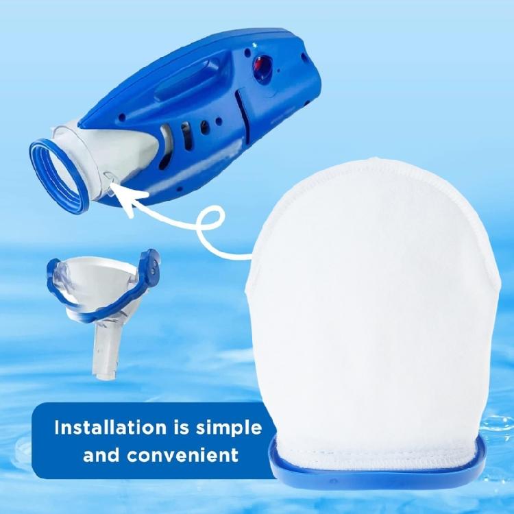 Pool Filter Bag Replacement Filter Bag Pool Cleaning Tool Efficient Filter Bag Cotton Texture Perfect for Pool Cleaner
