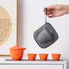 Light Luxury Travel Tea Set Creative One Pot Three Cups High-end Boutique Outdoor Express Cup Portable Bag Gift
