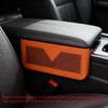 Car seat side pocket storage bag, PU leather multifunctional small car console side storage bag, mobile phone sunglasses