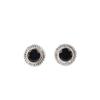 Black Onyx Gemstone 925 Sterling Silver Jewelry Handmade Studs 0.5" Women Gift EE-128-6
