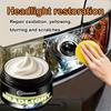 Automotive Headlight Repair Wax – Headlight Refurbishing Polish. Repairs yellowing, oxidation and hazing for brighter illuminati