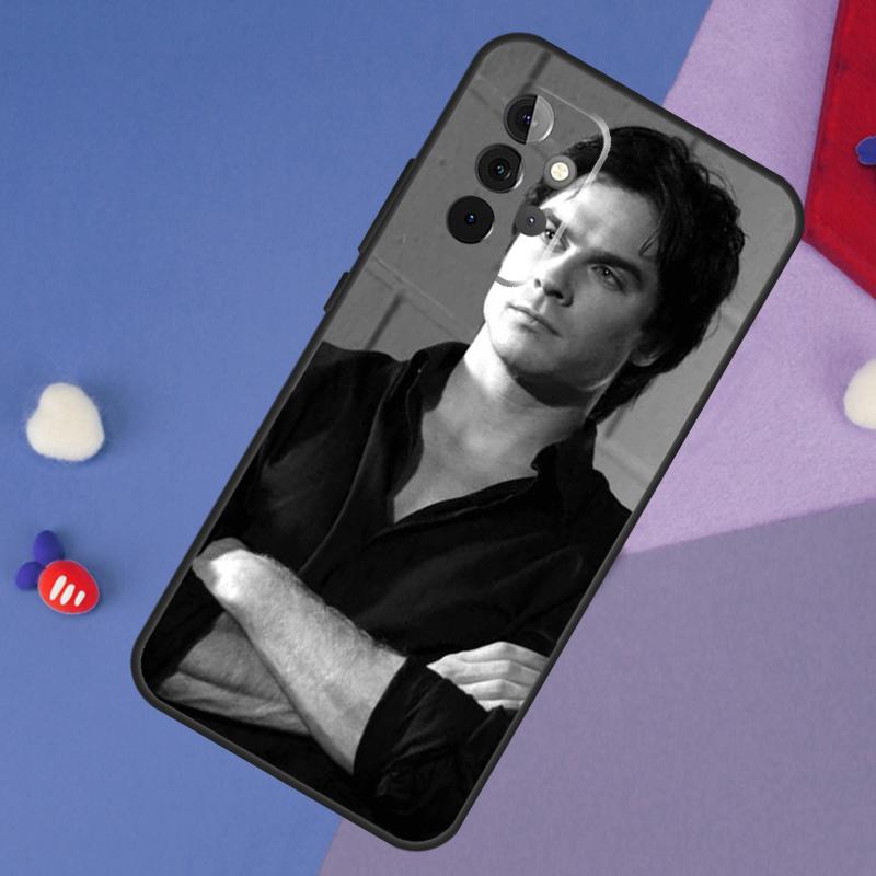Кейс Damon Salvatore Дневники вампира Для Samsung Galaxy A55 A35 A32 A12 A22 A52 A06 A54 A34 A14 A56 A36 A26 A16 A13 A53 A15