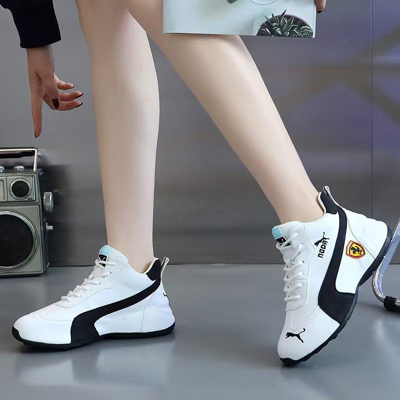 Унисекс Белые Кроссовки - Легкие, Модные, Универсальные, Износостойкие Повседневные Кроссовки для Бега с Тонкой Подошвой.